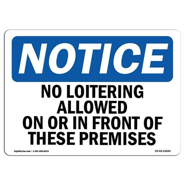 30x20 No Loitering Stripes Gray Window Cling CGSignLab 30x20 No Loitering Stripes Gray Window Cling CGSignLab